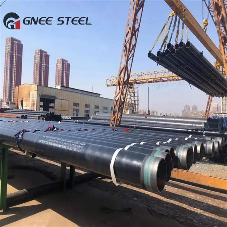 API SSAW liela diametra spirālveida metināta tērauda caurule