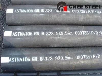 A106 bezšuvju oglekļa tērauda caurule